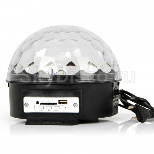 Светодиодный диско шар на аккумуляторах SkyDisco LED Ball с ПДУ фото 2