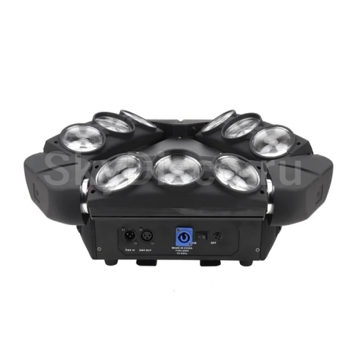 Светодиодная цветомузыка с вращением SkyDisco Maxi Spider фото 2