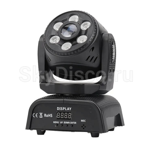 Вращающаяся голова SkyDisco Gobo RGBW фото 2