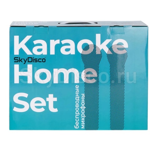 Домашняя караоке-система SkyDisco Karaoke Home Set 2+SM-3BT с микрофонами и акустикой фото 16