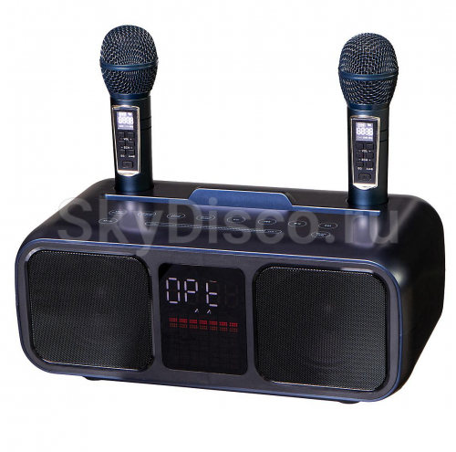 Портативная караоке система SkyDisco SD-318BT dark blue фото 2