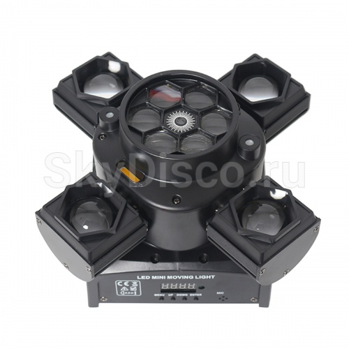 Вращающаяся голова с комбинированным эффектом SkyDisco MH30 mini фото 7