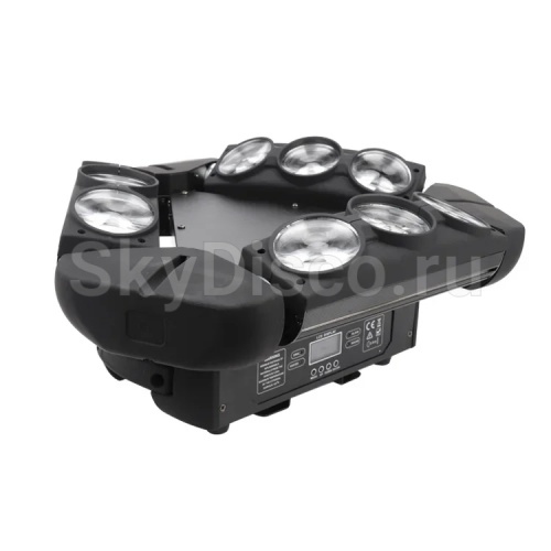 Светодиодная цветомузыка с вращением SkyDisco Maxi Spider фото 4
