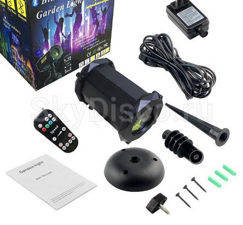 Уличная лазерная подсветка SkyDisco Garden RGB 30 Triplex Bluetooth фото 2