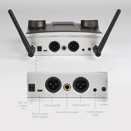 Комплект караоке для дома SkyDisco Karaoke Home Set 3+HF-BQ3 фото 6