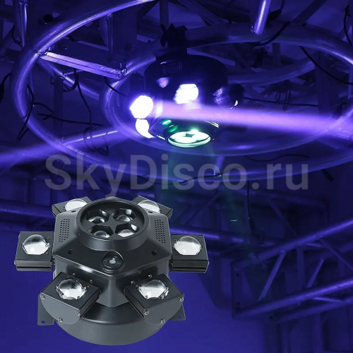 Вращающаяся голова с комбинированным эффектом SkyDisco MH30 фото 5