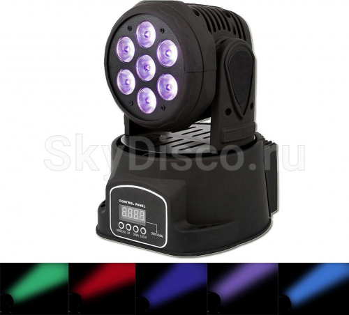 Вращающаяся голова SkyDisco MH LED фото 3