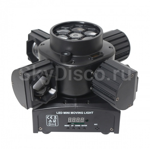 Вращающаяся голова с комбинированным эффектом SkyDisco MH30 mini фото 6