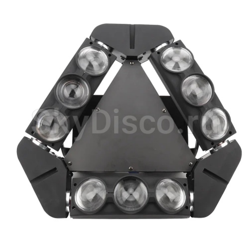 Светодиодная цветомузыка с вращением SkyDisco Maxi Spider фото 3