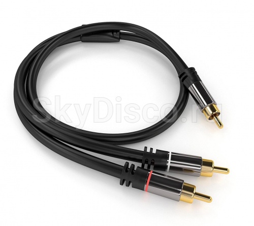 Аудио кабель SkyDisco 1xRCA-2xRCA 1 м