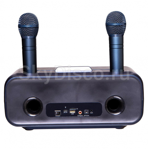 Портативная караоке система SkyDisco SD-318BT dark blue фото 4