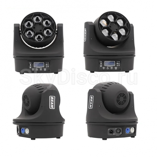 Вращающаяся голова пчелиный глаз SkyDisco MH90 RGBW фото 5