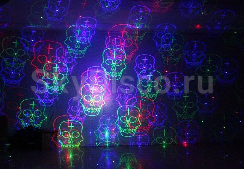 Уличная лазерная подсветка SkyDisco Garden RGB 30 Triplex Bluetooth фото 9