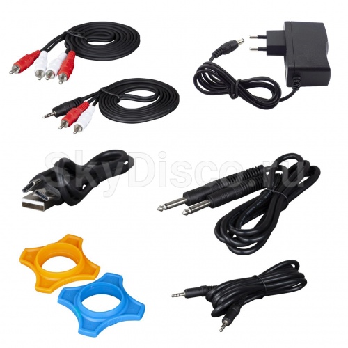 Караоке система SkyDisco MIC-WL200 Bluetooth с двумя беспроводными микрофонами фото 2