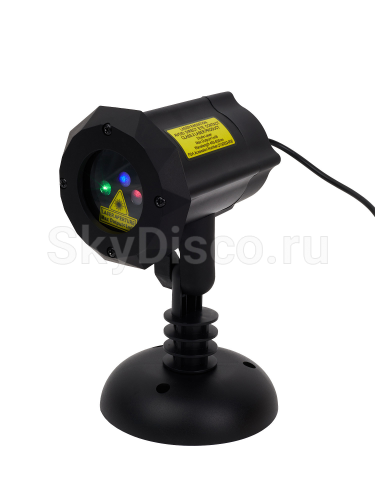 Лазерный проектор новогодний уличный SkyDisco Garden Light RGB 50 Flower New фото 3