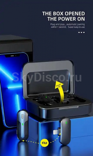 Петличные микрофоны SkyDisco М8-2L фото 2